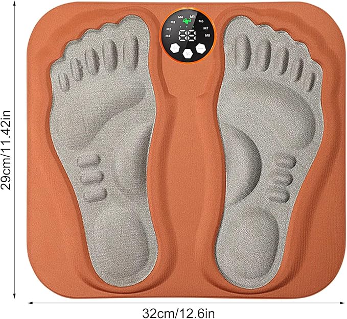 🦶 Foldable Foot Massage Pad – Pain Relief & Muscle Relaxation ⚡