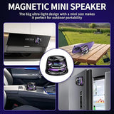 G200 Magnetic Bluetooth Speaker - Portable Mini Bluetooth Speaker with Phone Stand