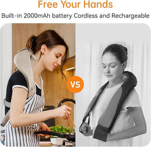 ⚡ Portable Neck & Shoulder Massager | Pain Relief, Relaxation & Stress Therapy