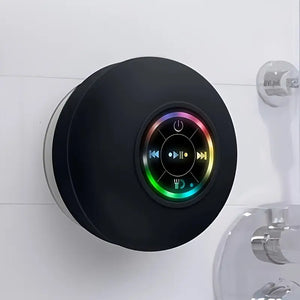 ðŸŽµ Mini LED Bathroom Speaker â€“ Splash-Proof Sound, Big Vibes!