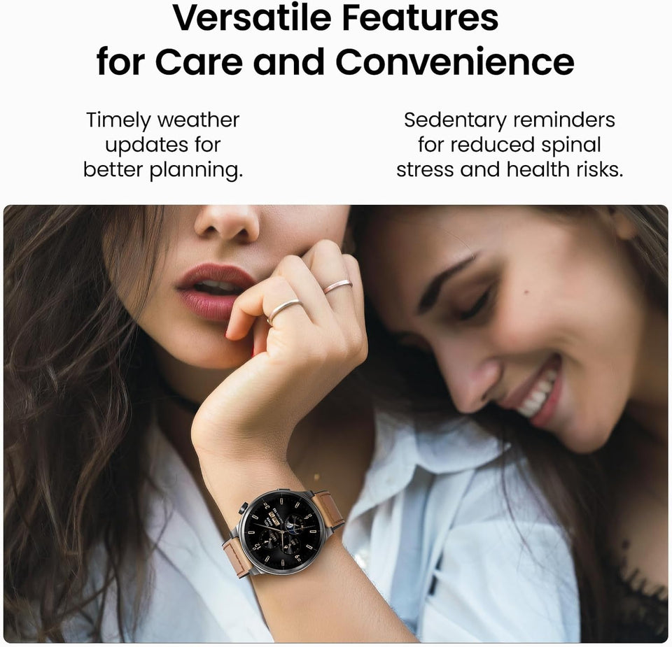💼✨ Nodizz WT02 Smartwatch – Luxury Meets Innovation!