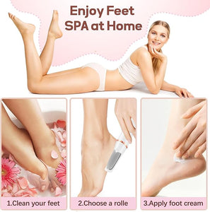 Foot Grinding Machine, Electric Dead Skin Grinding Foot Sharpening Machine, Sandpaper Care Tool, Skin corrector Cleaning Tools, Foot Callus Remover 2 GET 1 FREE