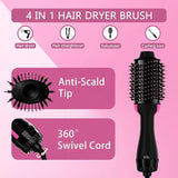 💨✨ 2-in-1 Hair Dryer & Styler Brush – Smooth, Volumize & Shine in One Step! 💁‍♀️💖