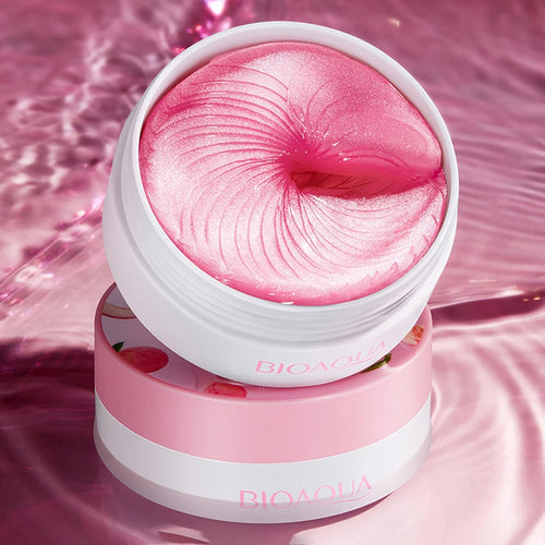 Peach Hexapeptide Eye Masks