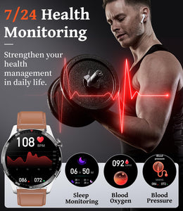 💼✨ Nodizz WT02 Smartwatch – Luxury Meets Innovation!