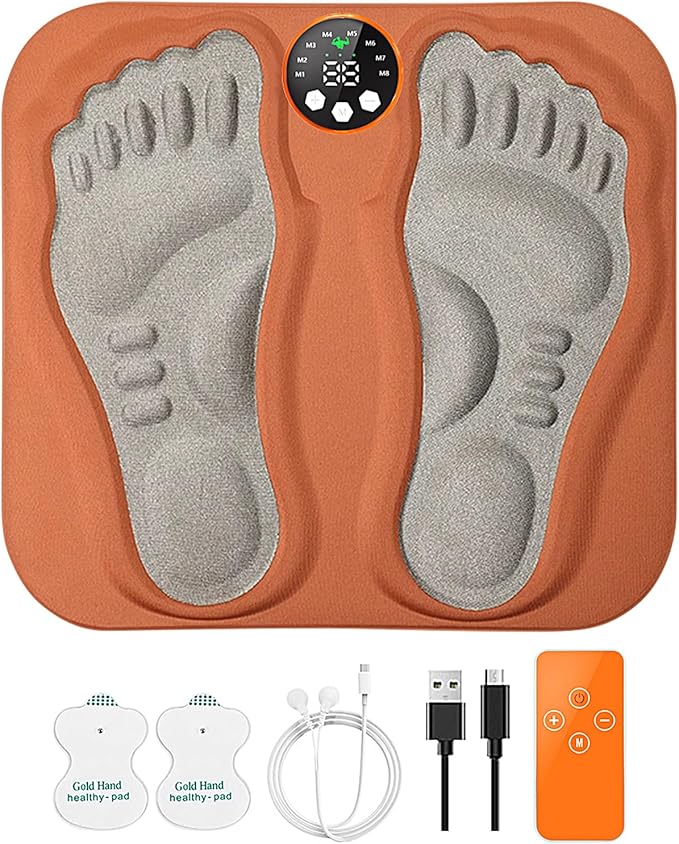 🦶 Foldable Foot Massage Pad – Pain Relief & Muscle Relaxation ⚡