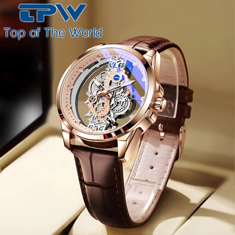 ðŸ•°ï¸ TPW Elegant Men's Quartz Watch â€“ Durable Steel Strap | Timeless Design | Everyday Class ðŸŽ