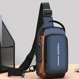 ðŸ§³ Anti-Theft Waterproof Sling Bag with USB Charging Port â€“ Sleek, Secure & Smart Carry for Everyday Life