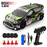 ðŸ”¥ RC Drift Car 1:24 Mini Scale â€“ High-Speed 20+Km/h Drift Machine ðŸš—ðŸ’¨ w/ Remote, Drift Tires & Lights