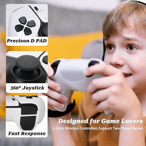 🕹️ Game Console Stick with 2.4G Wireless Controllers 🎮