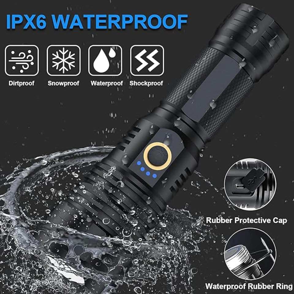 P 90 Super Light Rechargeable Flashlight