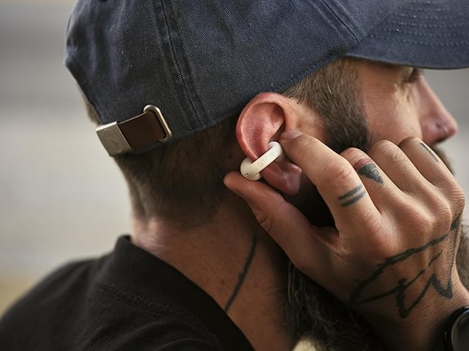 Earbud | Silicone Cover | Sound Earcuff  Black & White