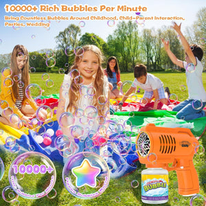 Bubble Machine Bubble Gun for Kids