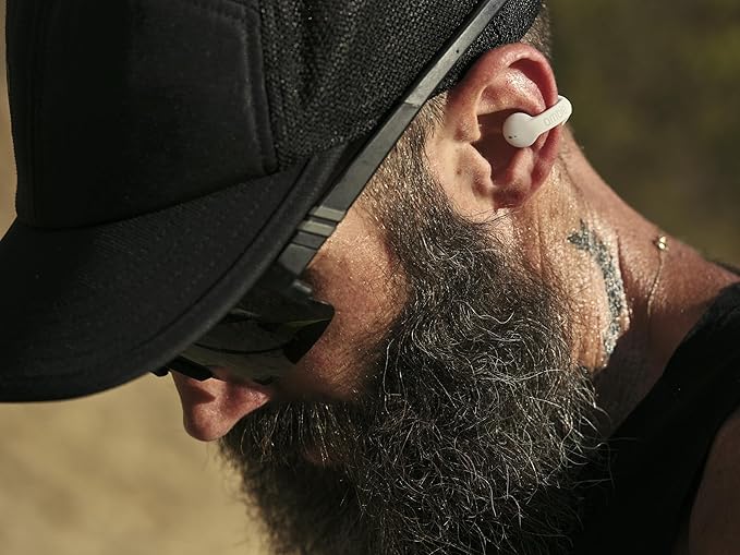 Earbud | Silicone Cover | Sound Earcuff  Black & White
