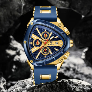 ⌚ LIGE Sport Watch for Men & Women – Stylish Analog Display with Date Calendar & Silicone Strap 💫