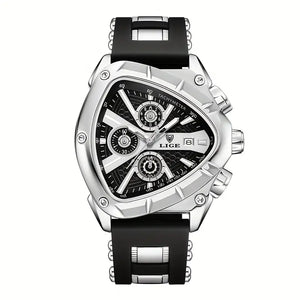 ⌚ LIGE Sport Watch for Men & Women – Stylish Analog Display with Date Calendar & Silicone Strap 💫