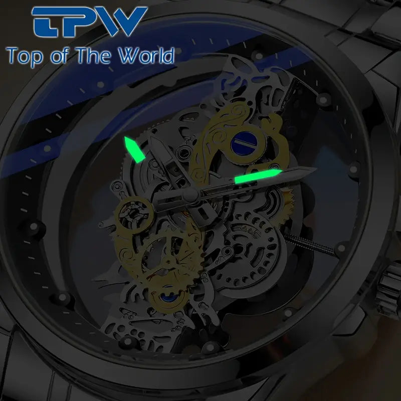 ðŸ•°ï¸ TPW Elegant Men's Quartz Watch â€“ Durable Steel Strap | Timeless Design | Everyday Class ðŸŽ