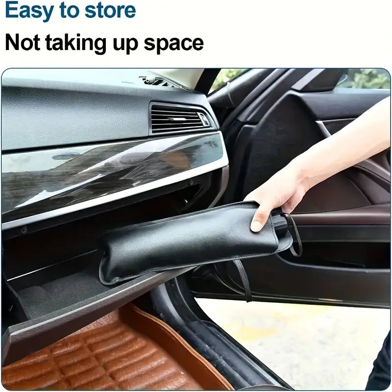 2 SET OF Foldable Car Windshield Sun Shade Umbrella | UV Protection & Heat Blocker for All Vehicles