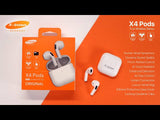 X4 PODS TWS HEADPHONES