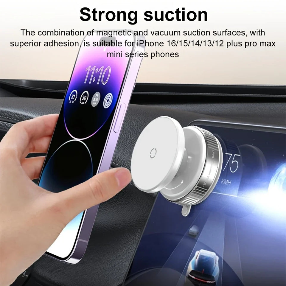 Retractable & Foldable Mobile Phone Holder – Strong Vacuum Suction Cup