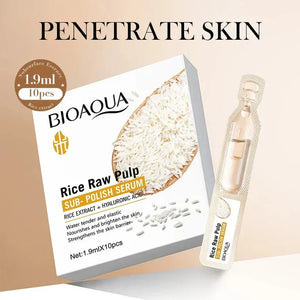 Biaoqua Rice Raw Pulp Sub-Ploish Hyaluronic Acid Serum