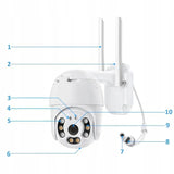 CCTV SMART WIFI OUTDOOR CAMERA ROTATING