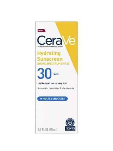 CeraVe Hydrating Sunscreen for Face