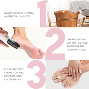 Foot Grinding Machine, Electric Dead Skin Grinding Foot Sharpening Machine, Sandpaper Care Tool, Skin corrector Cleaning Tools, Foot Callus Remover 2 GET 1 FREE