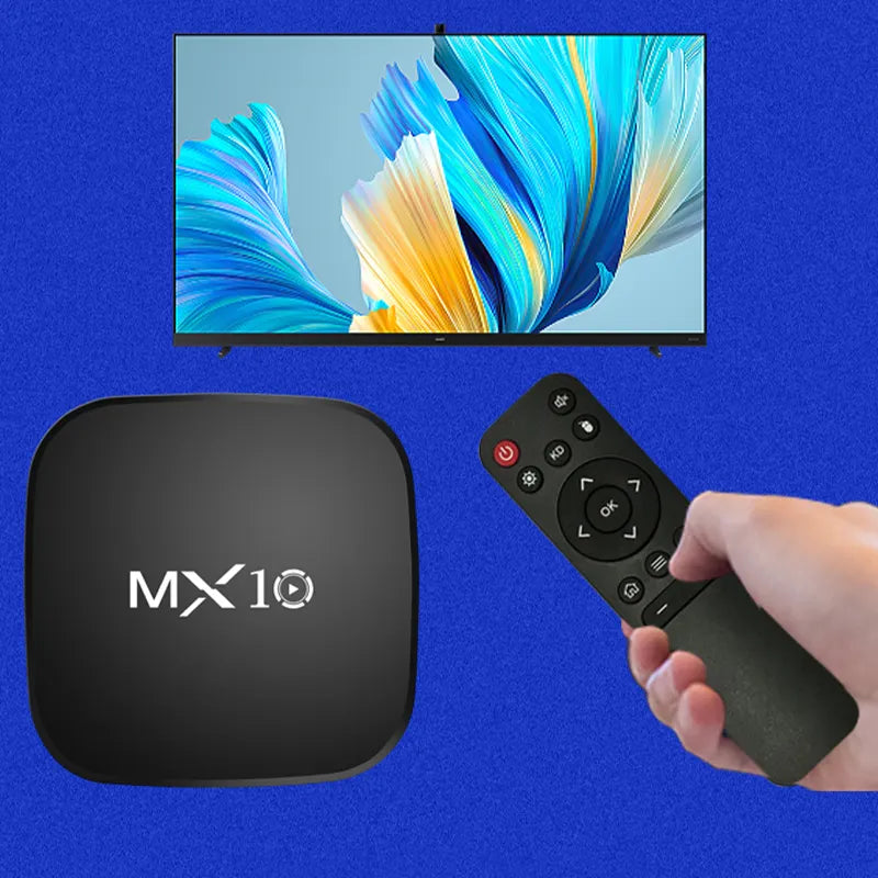 MX10 4K Android TV Box Media Player