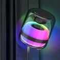 Intelligent Voice Colorful LED Breathing Glass Light