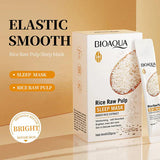 Bioaqua Rice Raw Pulp Brightening Sleeping Mask