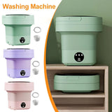 Compact Foldable Mini Washing Machine â€“ Perfect for Baby Clothes, Underwear & Travel Use