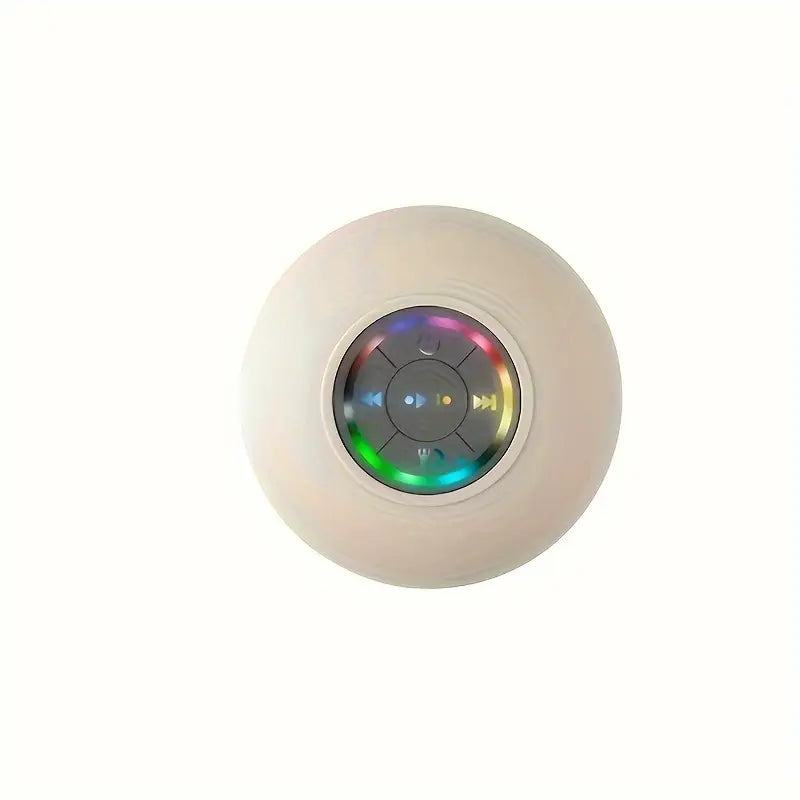 ðŸŽµ Mini LED Bathroom Speaker â€“ Splash-Proof Sound, Big Vibes!