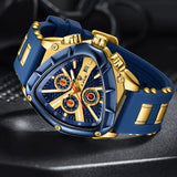 ⌚ LIGE Sport Watch for Men & Women – Stylish Analog Display with Date Calendar & Silicone Strap 💫