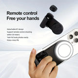 Magnetic Phone Camera Handle â€“ 360Â° Rotating, Self-Lighting, and Remote-Controlled!