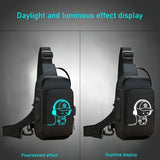 ðŸ§³ Anti-Theft Waterproof Sling Bag with USB Charging Port â€“ Sleek, Secure & Smart Carry for Everyday Life