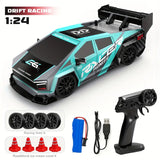 ðŸ”¥ RC Drift Car 1:24 Mini Scale â€“ High-Speed 20+Km/h Drift Machine ðŸš—ðŸ’¨ w/ Remote, Drift Tires & Lights