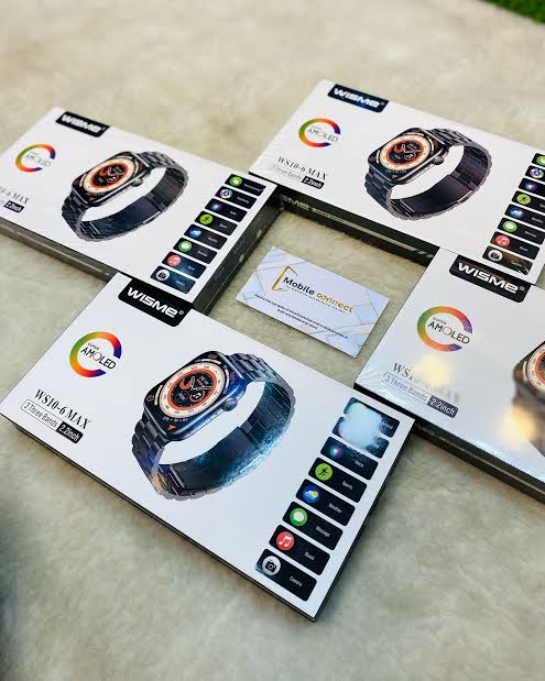 WISME WS10 _6 MAX SMART WATCH