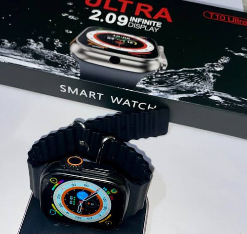 ⌚ T10 Ultra Smart Watch 2.09” – Big Display, Big Performance, Sleek Style 💼🔥