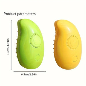 USB Rechargeable Steam Cat Brush 🧼✨ – Self-Cleaning Pet Grooming Comb with Gentle Massage & Detangling for Cats & Dogs🧴 Transform Grooming Into Spa Time for Your Pet! 🐾