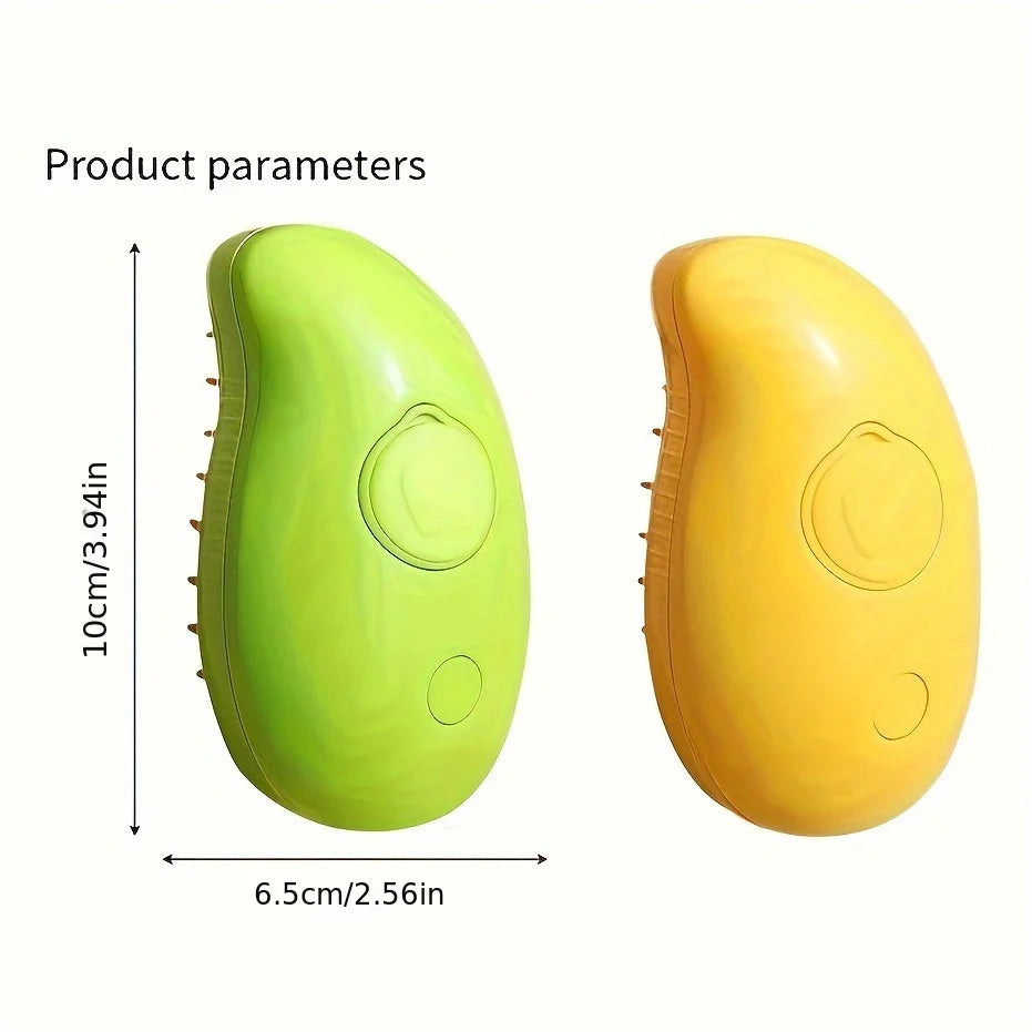 USB Rechargeable Steam Cat Brush 🧼✨ – Self-Cleaning Pet Grooming Comb with Gentle Massage & Detangling for Cats & Dogs🧴 Transform Grooming Into Spa Time for Your Pet! 🐾