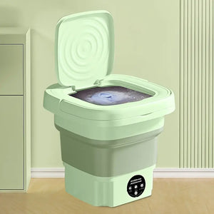 Compact Foldable Mini Washing Machine â€“ Perfect for Baby Clothes, Underwear & Travel Use