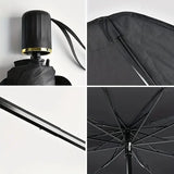 2 SET OF Foldable Car Windshield Sun Shade Umbrella | UV Protection & Heat Blocker for All Vehicles