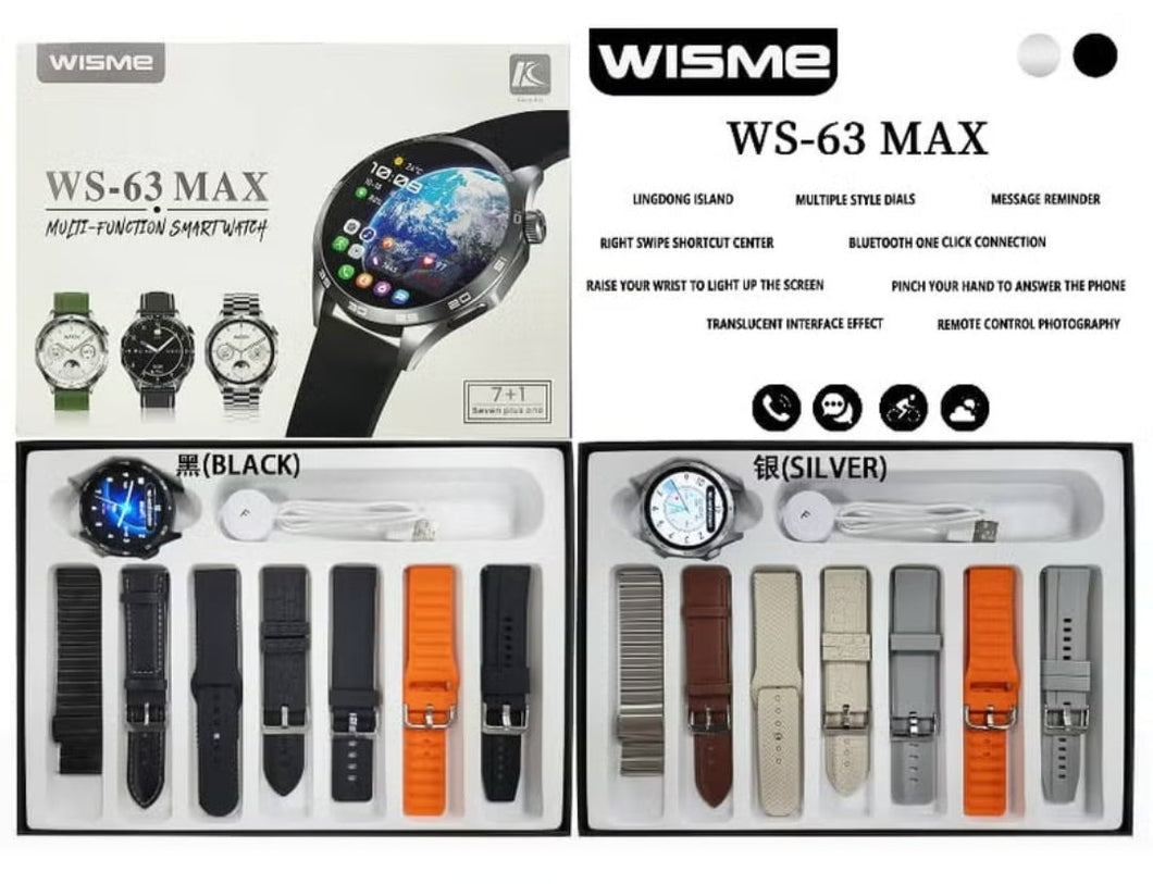 Wisme WS-63 Max Smartwatch AMOLED Display