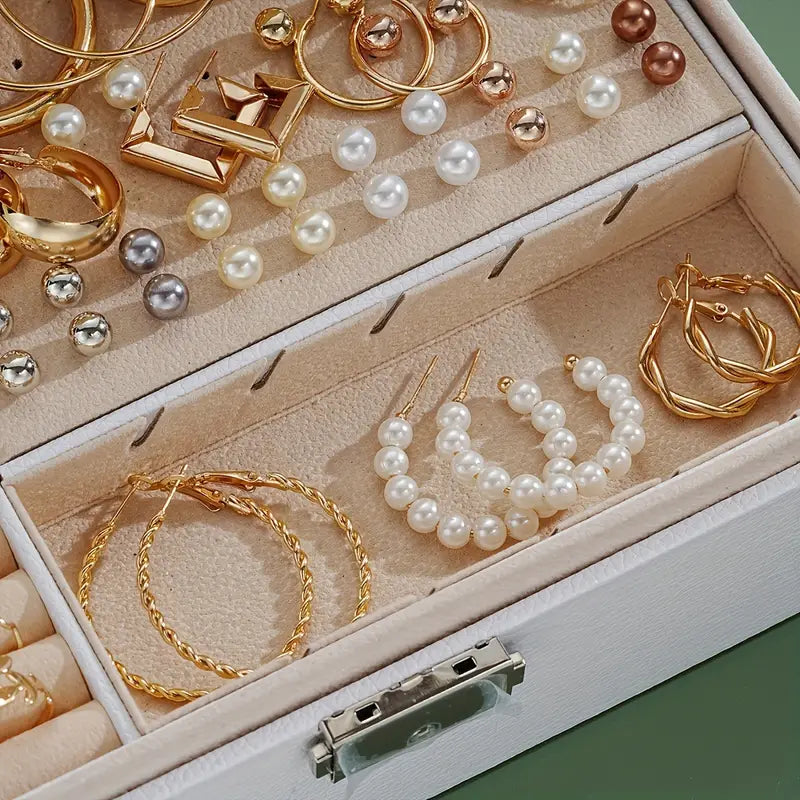 💎✨ 86-Piece Premium Jewelry Set for Women & Girls – Necklaces, Earrings, Rings & More! 👑💫