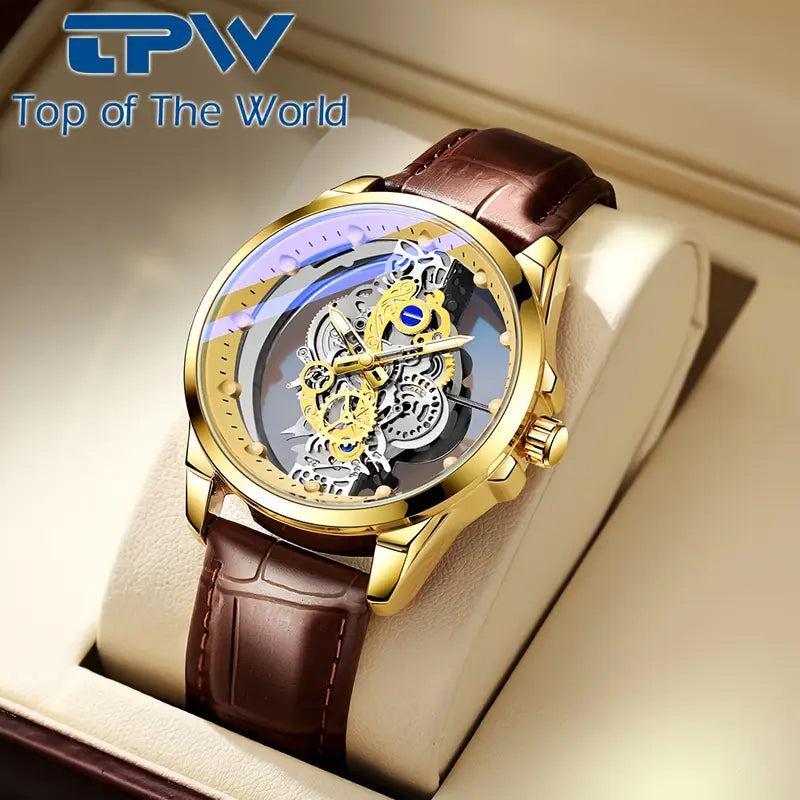 ðŸ•°ï¸ TPW Elegant Men's Quartz Watch â€“ Durable Steel Strap | Timeless Design | Everyday Class ðŸŽ