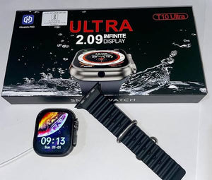 ⌚ T10 Ultra Smart Watch 2.09” – Big Display, Big Performance, Sleek Style 💼🔥