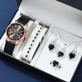 💖 Complete 5-in-1 Gift Set for Women – Timeless Elegance with a Sparkle of Love+ giftbox