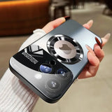 Matte Magnetic Wireless Charging Case â€“ Luxury Titanium Finish | Shockproof & Camera Lens Protection | Compatible with iPhone 16/15/14/13/12 Pro Max