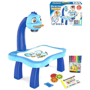 ðŸŽ¨ Dino Projector Painting Table for Kids â€“ Fun, Creative & Educational!